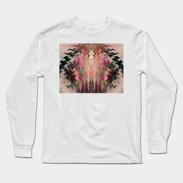 Abstract Mirror V Long Sleeve T-Shirt by infloence